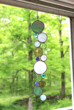 Load image into Gallery viewer, bubble strand suncatcher / wall hanging B: Spring