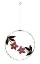 Load image into Gallery viewer, Cherry plum flower hoop suncatcher