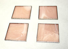 Load image into Gallery viewer, coasters set - pink swirl