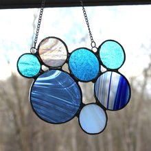 Load image into Gallery viewer, bubbles suncatcher: blue