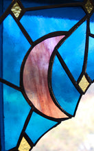 Load image into Gallery viewer, celestial corner panel - moon and stars