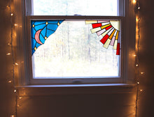 Load image into Gallery viewer, celestial corner panel - moon and stars