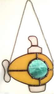 Stained glass suncatcher workshop: SATURDAY, June 29, 2024 for beginners and intermediates