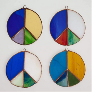 Stained glass suncatcher workshop: SATURDAY, June 29, 2024 for beginners and intermediates