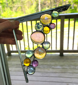 glass jewel shelf elements