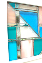 Load image into Gallery viewer, Glass Quilt framed glass panel