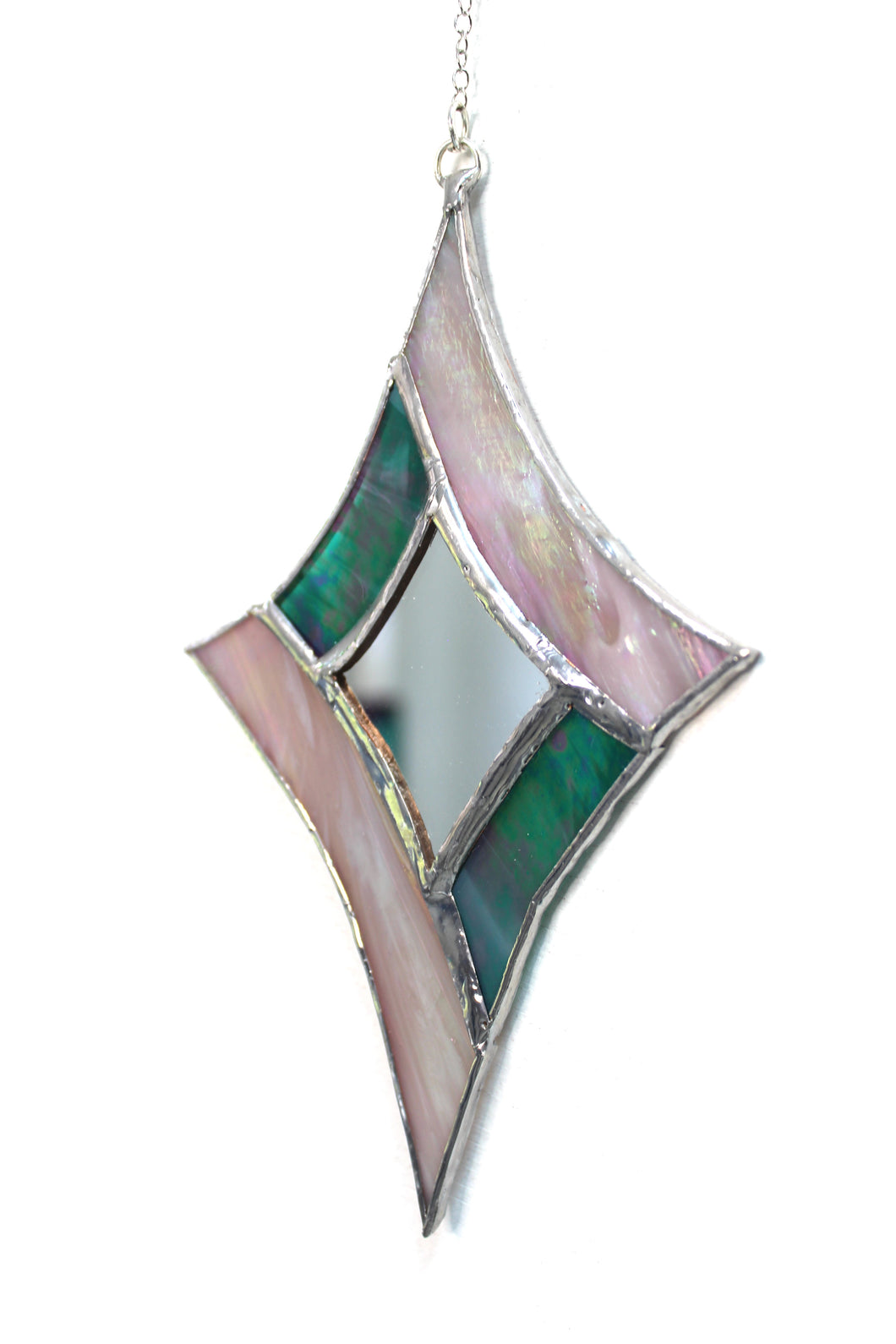 mirror diamond suncatcher