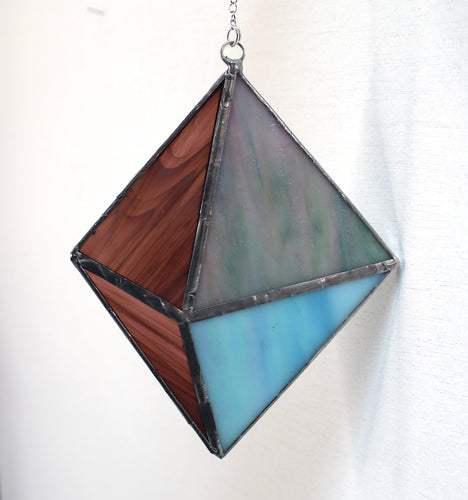 octahedron suncatcher