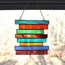 Load image into Gallery viewer, ladder suncatcher - tropical earth