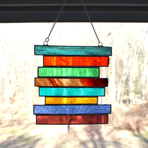 ladder suncatcher - tropical earth