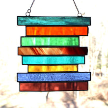 Load image into Gallery viewer, ladder suncatcher - tropical earth