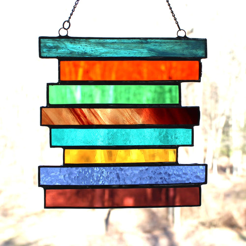 ladder suncatcher - tropical earth