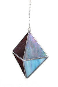 octahedron suncatcher