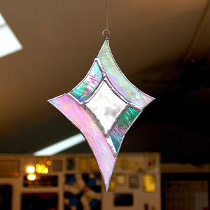 mirror diamond suncatcher