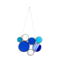 Load image into Gallery viewer, bubbles suncatcher: blue