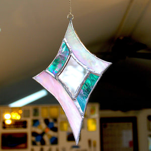 mirror diamond suncatcher