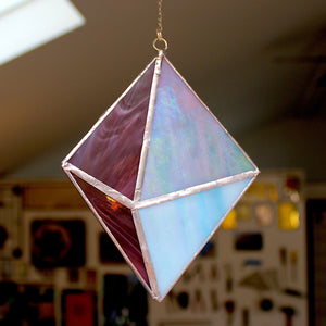 octahedron suncatcher