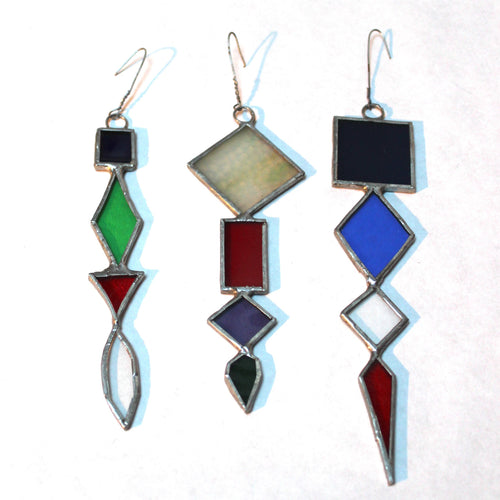 ornaments - set of three LARGE option 1