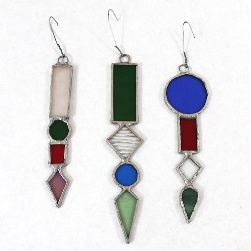 ornaments - set of three LARGE option 2