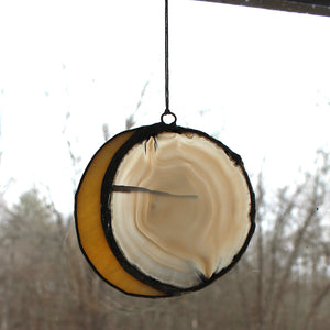 mooncatcher with grey agate