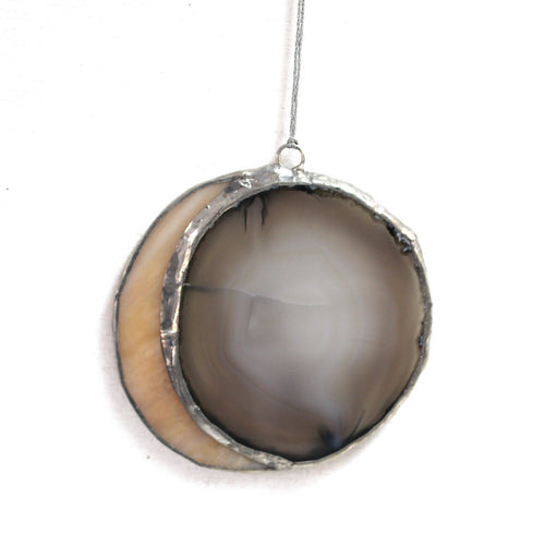 mooncatcher with grey agate