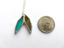 Load image into Gallery viewer, leaves pendant necklace (small version)