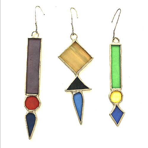 ornaments - set of three MEDIUM option 4