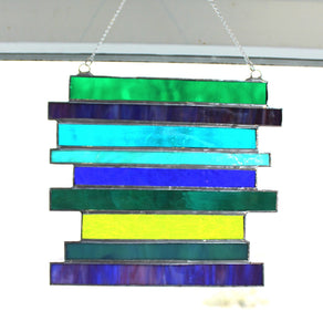 ladder suncatcher - seaweed