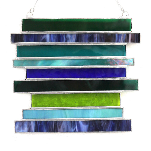 ladder suncatcher - seaweed